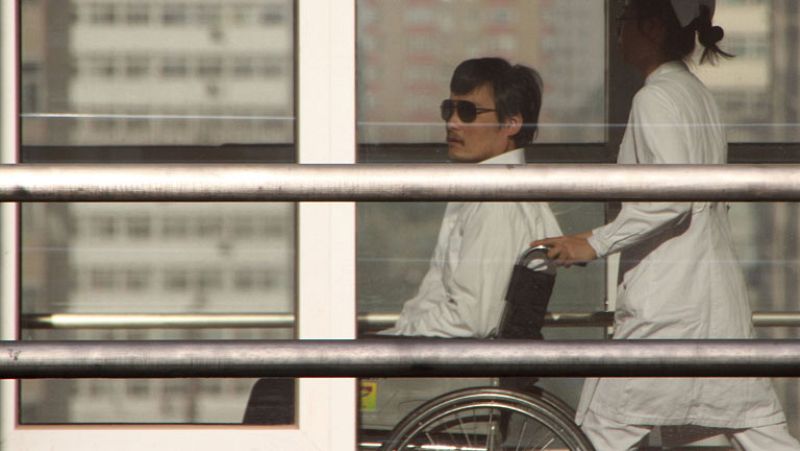  El disidente chino Chen Guangcheng viaja ya hacia Nueva York
