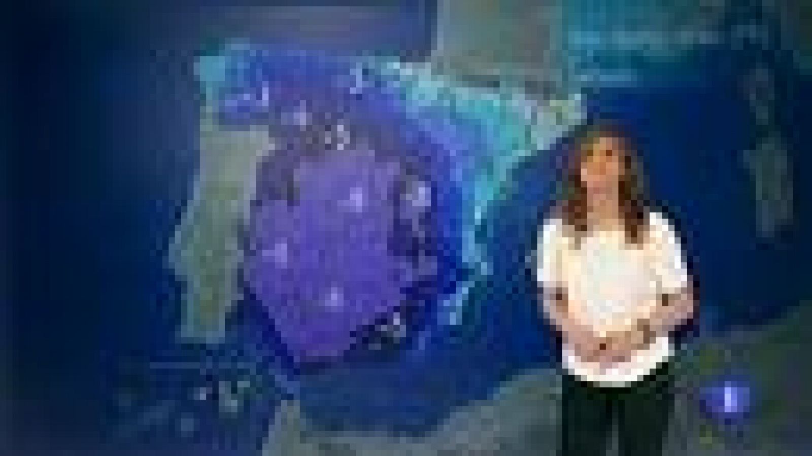 Mañana, temperaturas en descenso y chubascos en casi todo el país