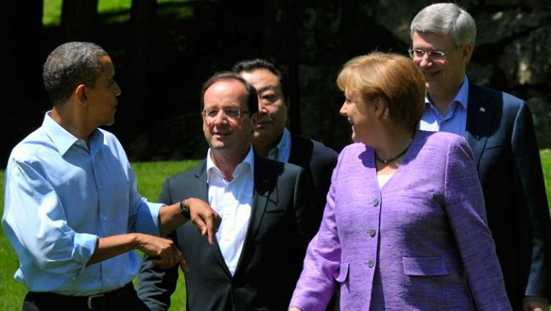 Los líderes del G8 señalan que la fortaleza de la eurozona es importante para la estabilidad básica global