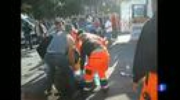 Telediario 1 - Atentado en Italia