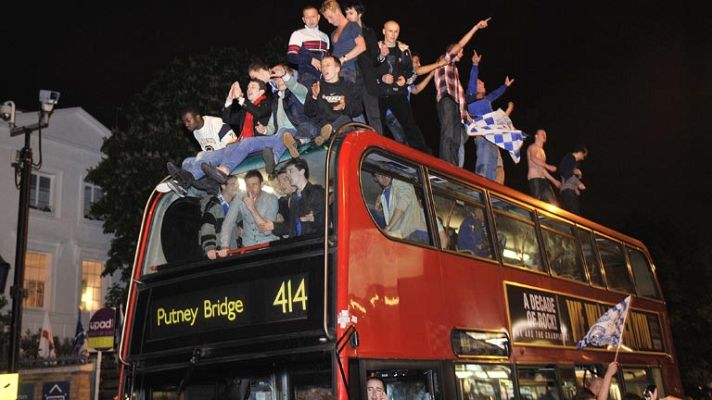 Telediario 1 - Londres celebra su primera Champions