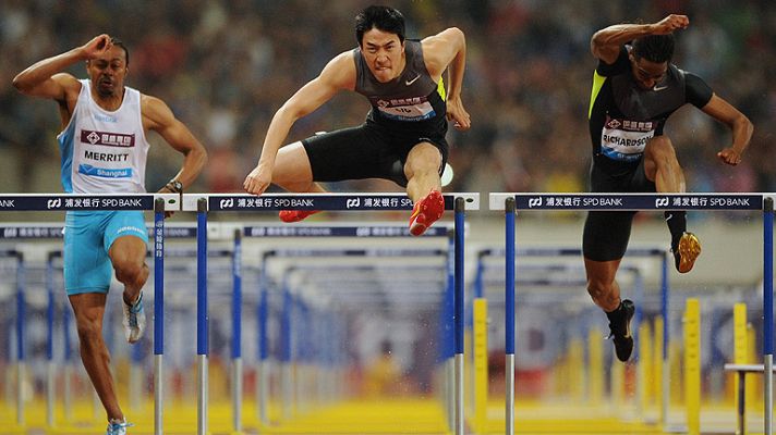 Telediario 1 - Liu Xang roza el récord mundial