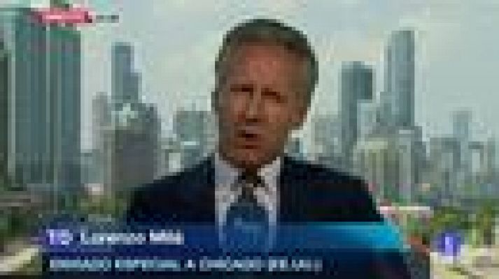 Telediario 1 - Obama asegura consenso en la OTAN sobre la retirada de Afganistán