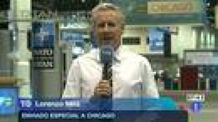 Telediario 1 - Afganistán centra la agenda de la OTAN en la cumbre de Chicago