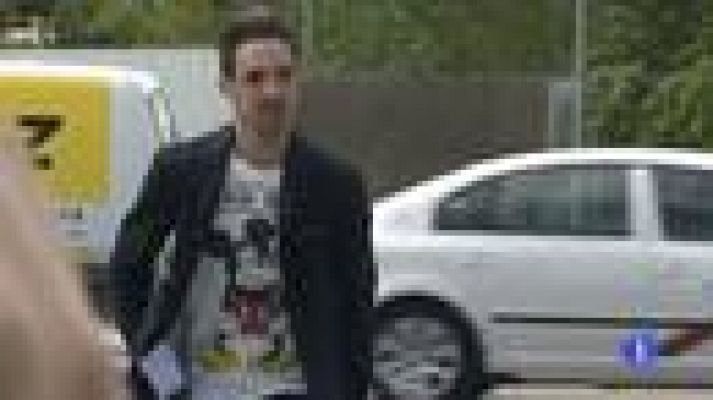 Telediario 1 - Los novatos de la 'Roja' quieren convencer a Del Bosque