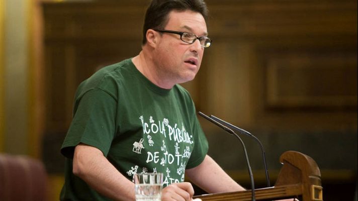 La camiseta verde de la escuela pública llega al Congreso