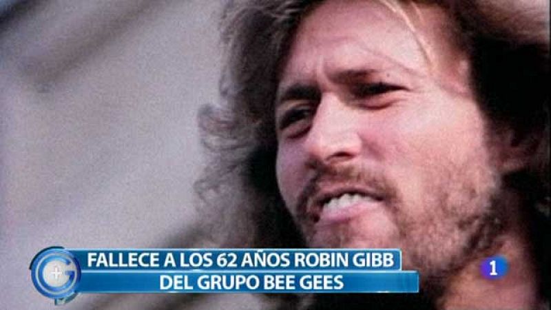 Más Gente - Fallece Robin Gibb, cantante de los Bee Gees