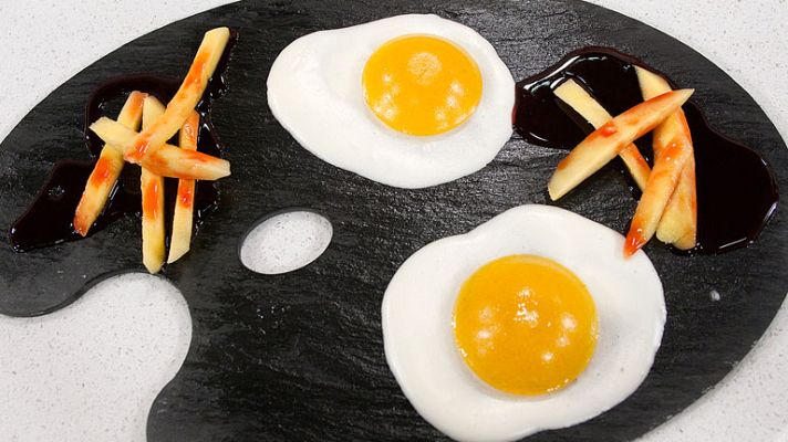 RTVE Cocina - Falsos huevos fritos dulces