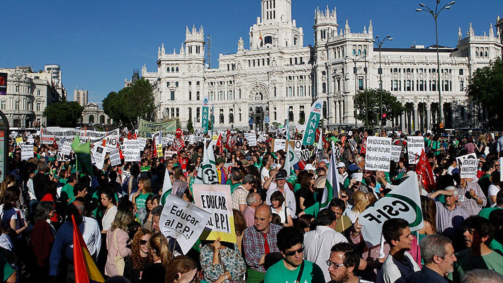 Telediario 1: La educación en huelga | RTVE Play