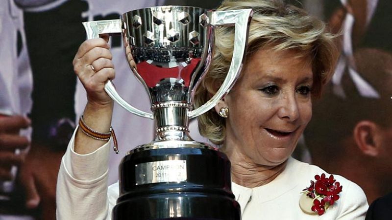 Esperanza Aguirre plantea suspender la final de la Copa del Rey si hay pitadas