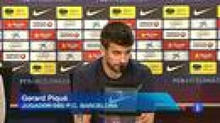 Telediario 1 - Piqué: "La marcha de Guardiola será traumática y dejará un gran vacío"