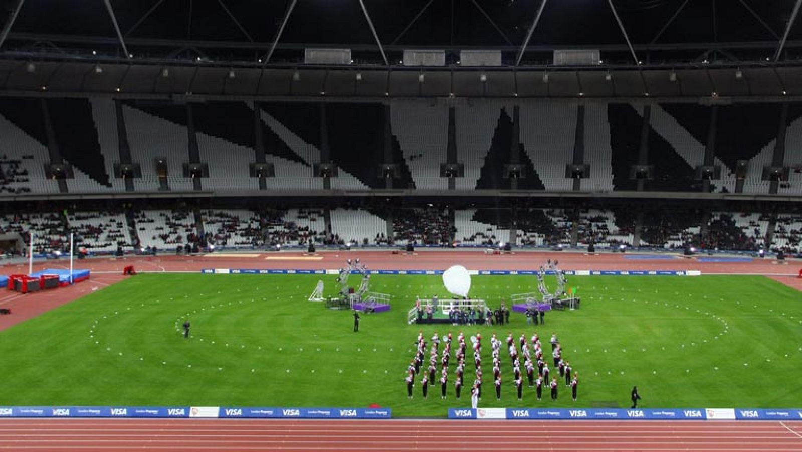 La pista de atletismo de Londres 2012 es zaragozana