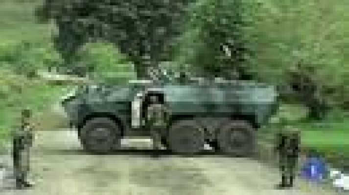 Telediario 1 - Las FARC en Venezuela