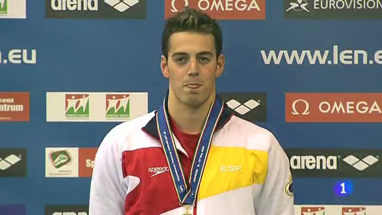 Rafa Muñoz, campeón de Europa de 50 metros mariposa