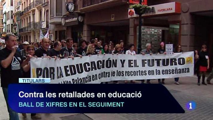 L'informatiu - Comunitat Valenciana - La Comunidad Valenciana en 2' - 23/05/12