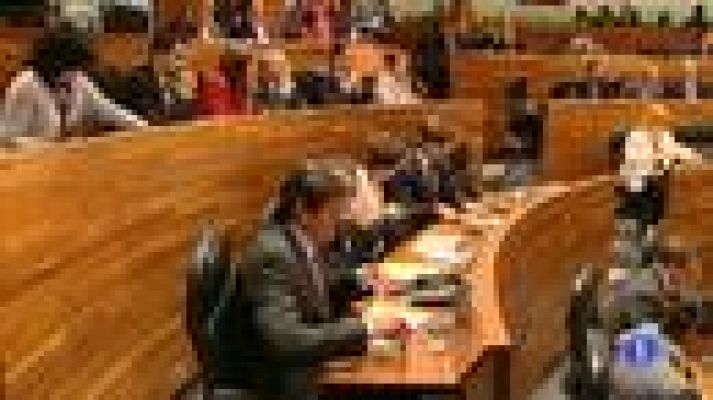 Telediario 1 - 2º día de investidura en Asturias