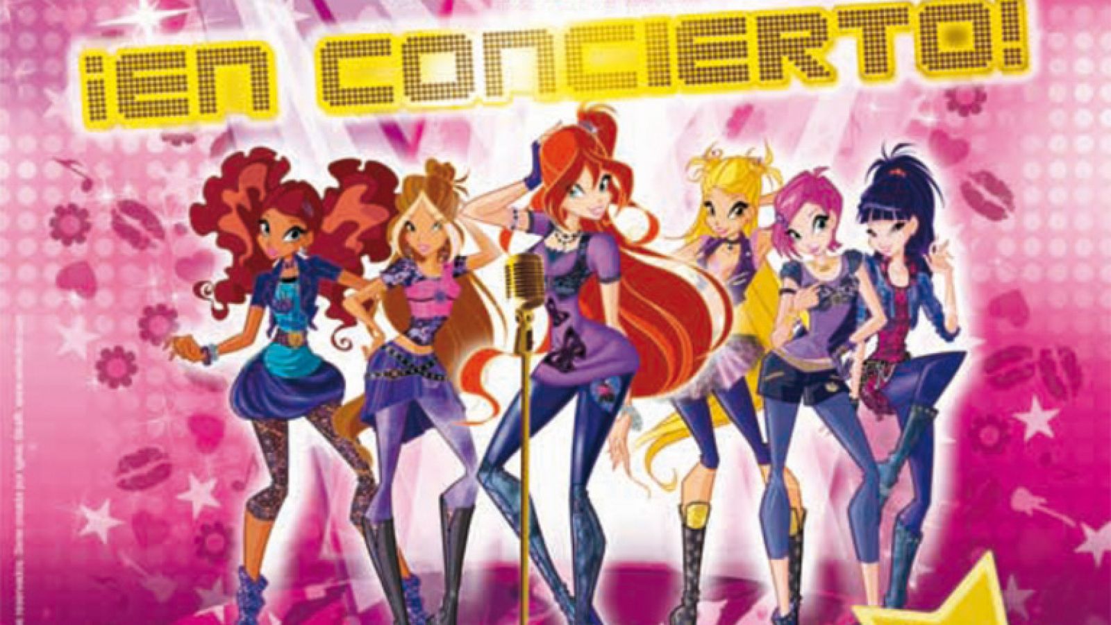 Winx en concierto