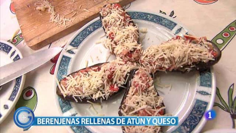 Más Gente - Más Cocina - Berenjenas rellenas al microondas