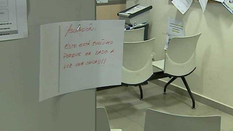 Una mujer da a luz en las oficinas del INEM en Alcorcón