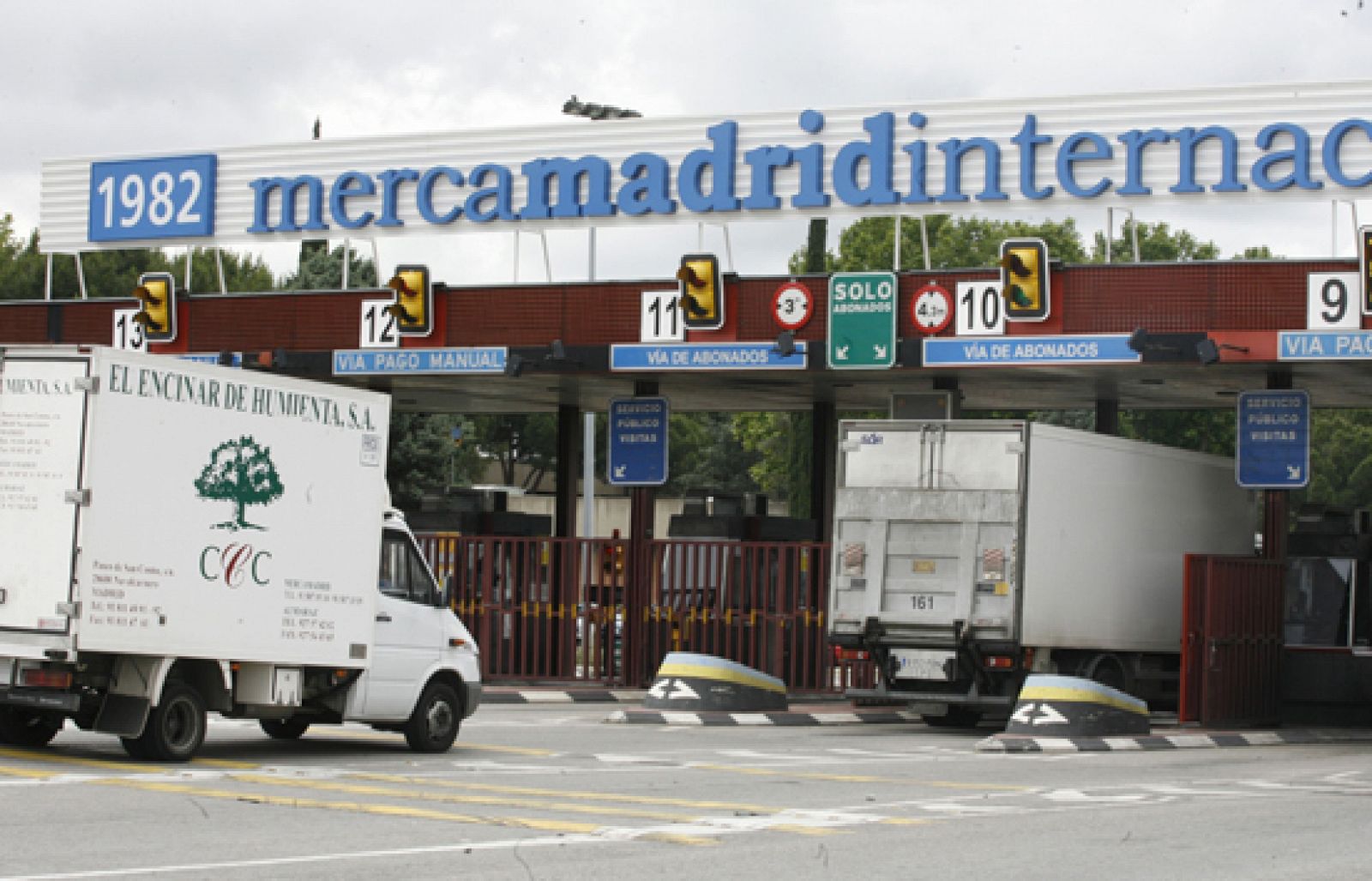 Mercabarna reduce su actividad y Mercamadrid baja el volumen de pedidos