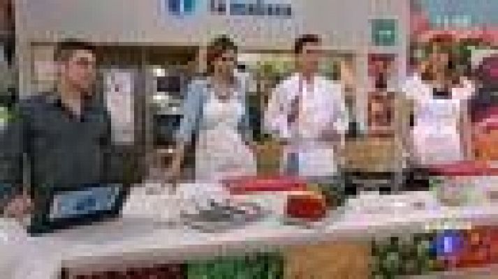 RTVE Cocina - Lubina rellena a los 3 pimientos