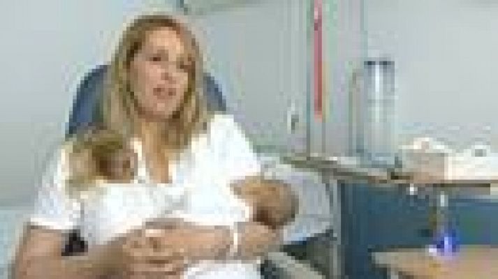 Telediario 1 - Uno de cada cuatro niños nace por cesarea en España