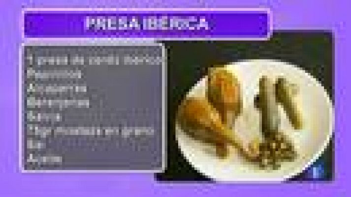 +Gente - Presa ibérica con encurtidos
