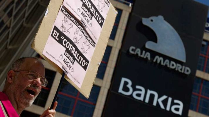 Telediario 1 - Bankia en la asamblea madrileña