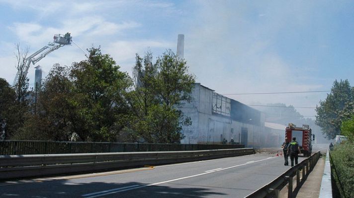 Telediario 1 - Accidente en Moraleja