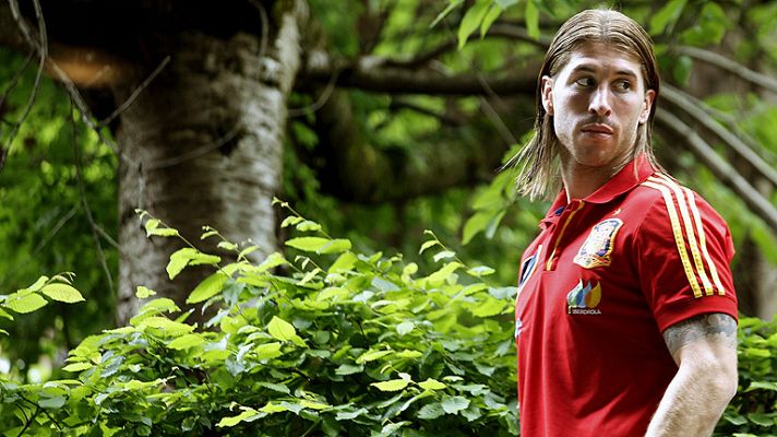 Telediario 1 - Sergio Ramos: "Ahora me encuentro más cómodo de central"