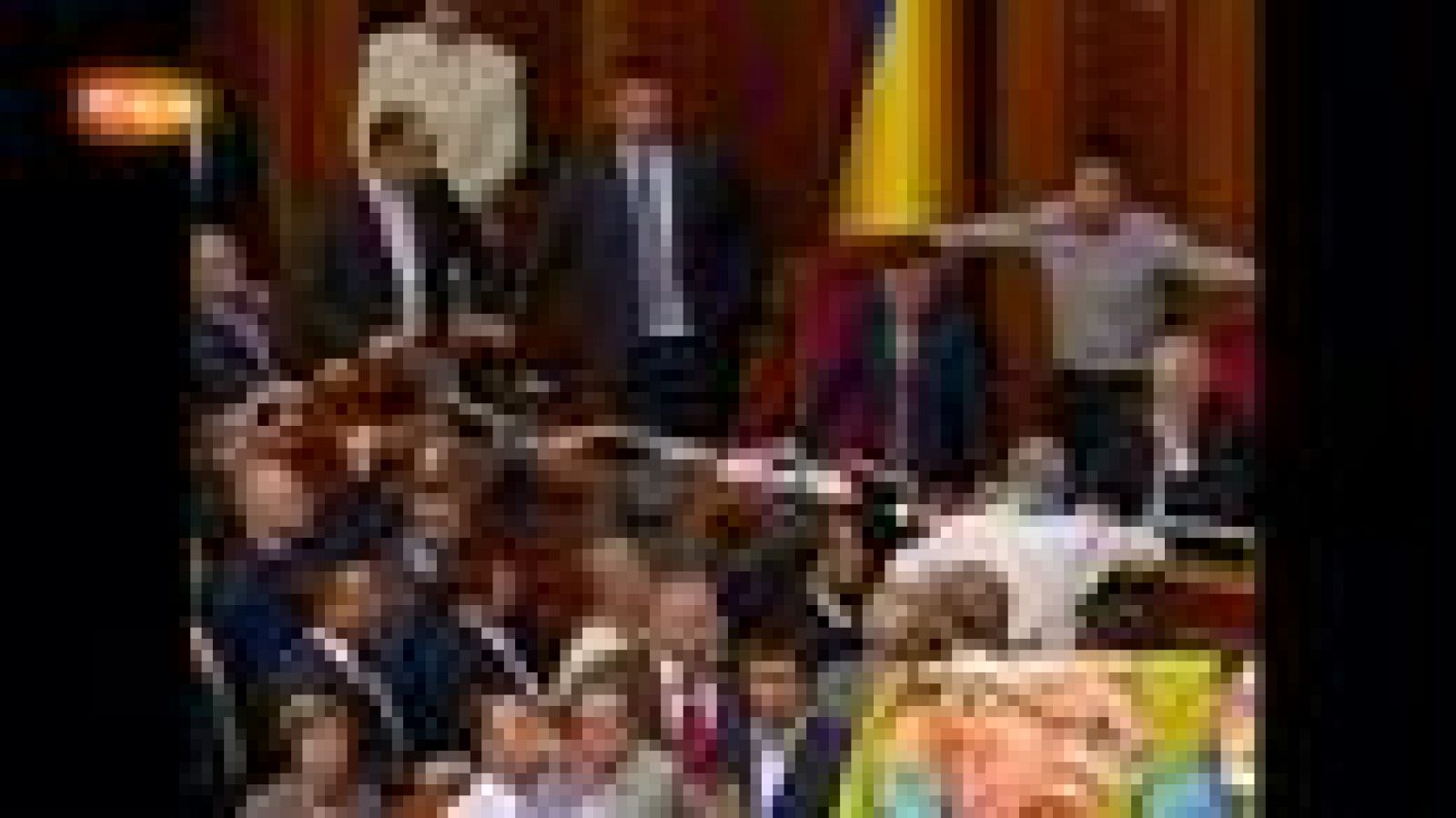 Sin programa: Monumental bronca en el parlamento ucraniano | RTVE Play
