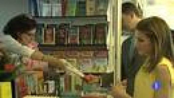 Telediario 1 - Feria del libro de Madrid