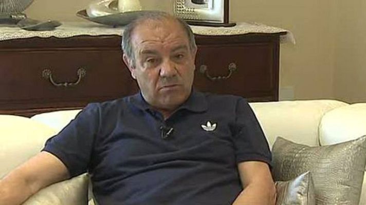 Telediario 1 - El padre de Xavi vive con nervios las finales