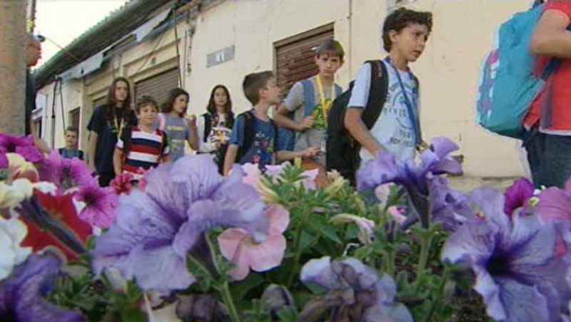 Ir andando al colegio es benficioso, divertido y saludable