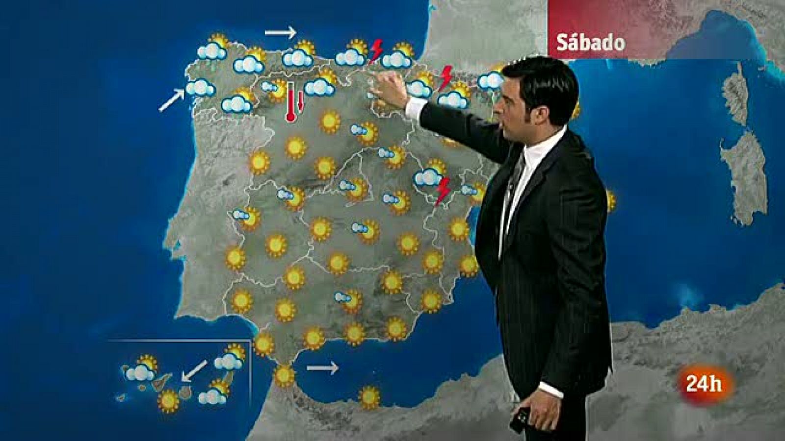 El tiempo: Bajan las temperaturas en el norte | RTVE Play