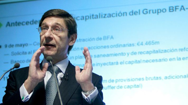 Informativo 24h - El presidente de Bankia: "la inyección pública no será un préstamo", como preveía el Gobierno