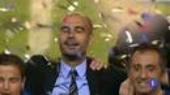Telediario 1 - Pep, despedida de campeón