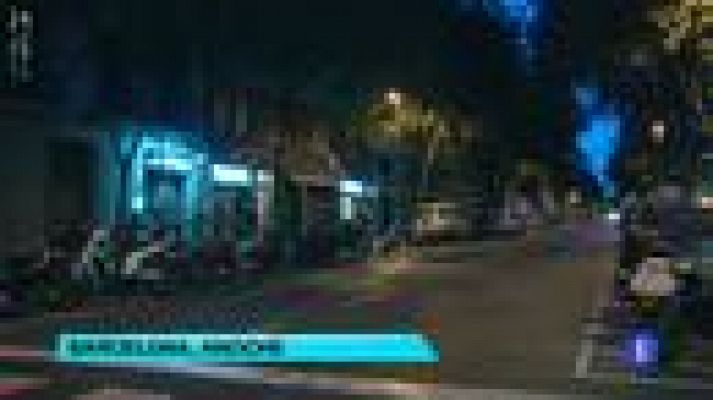 Telediario 1 - La afición culé celebró el triunfo en Canaletas