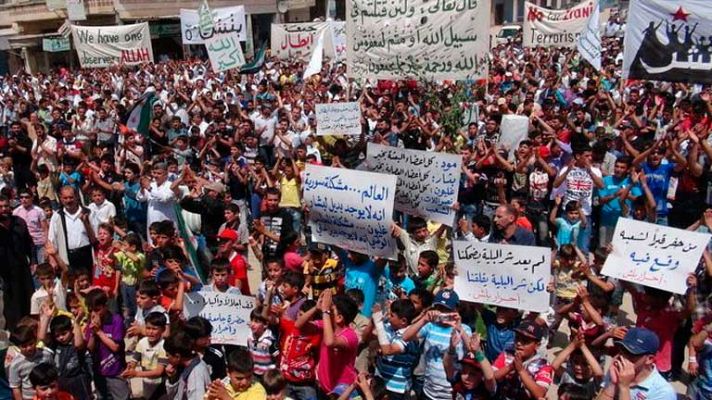 Telediario 1 - Tragedia en Siria