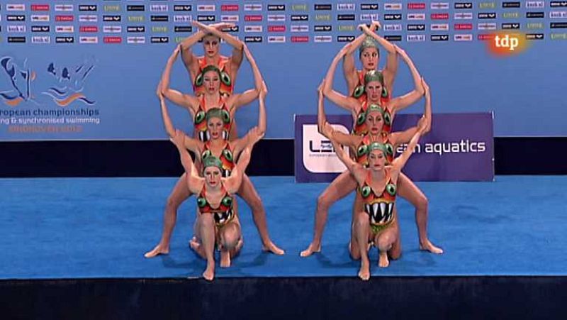 Natación sincronizada - Campeonato de Europa. Final libre equipos - 26/05/12 - ver ahora 