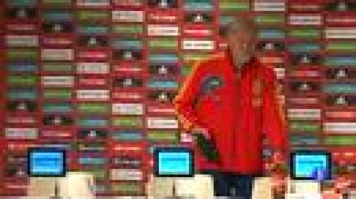 Telediario 1 - Del Bosque desvela la lista para la Eurocopa 2012