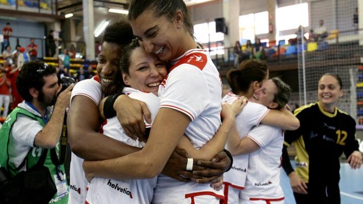 Telediario 1 - Las chicas del balonmano, a Londres 2012