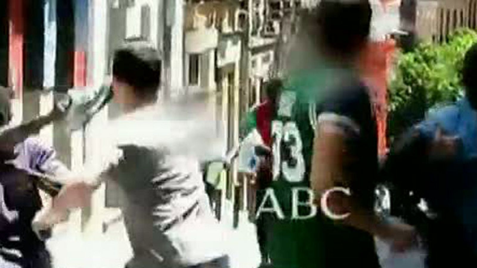 La Policía dispara en Madrid 