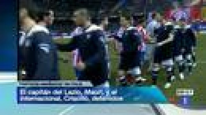 Telediario 1 - Detenido el capitán del Lazio por presunto amaño de partidos