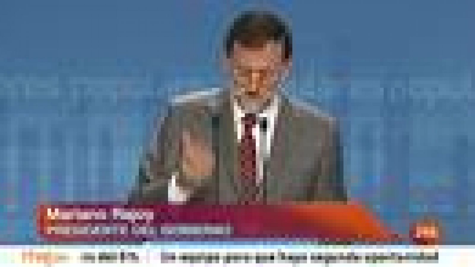 Rajoy: "No va a haber ningún rescate a la banca española"