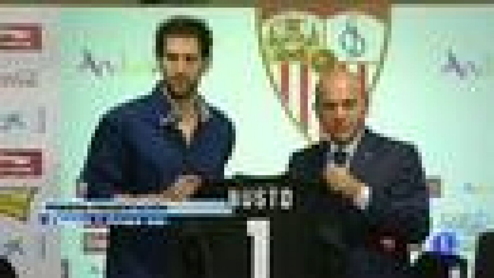 Telediario 1: Diego López, presentado en el Sevilla | RTVE Play