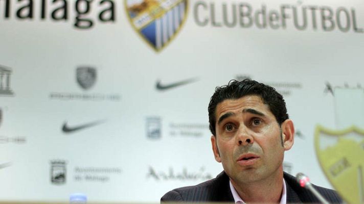 Telediario 1 - Hierro deja el Málaga porque no estaba "cómodo"