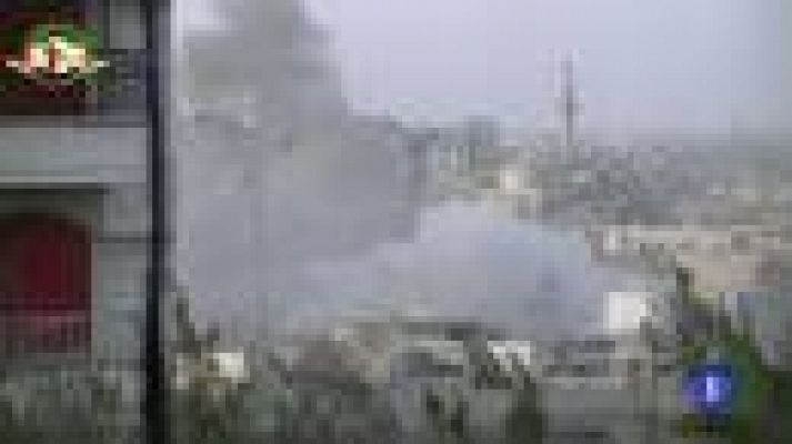 Telediario 1 - Kofi Annan en Siria