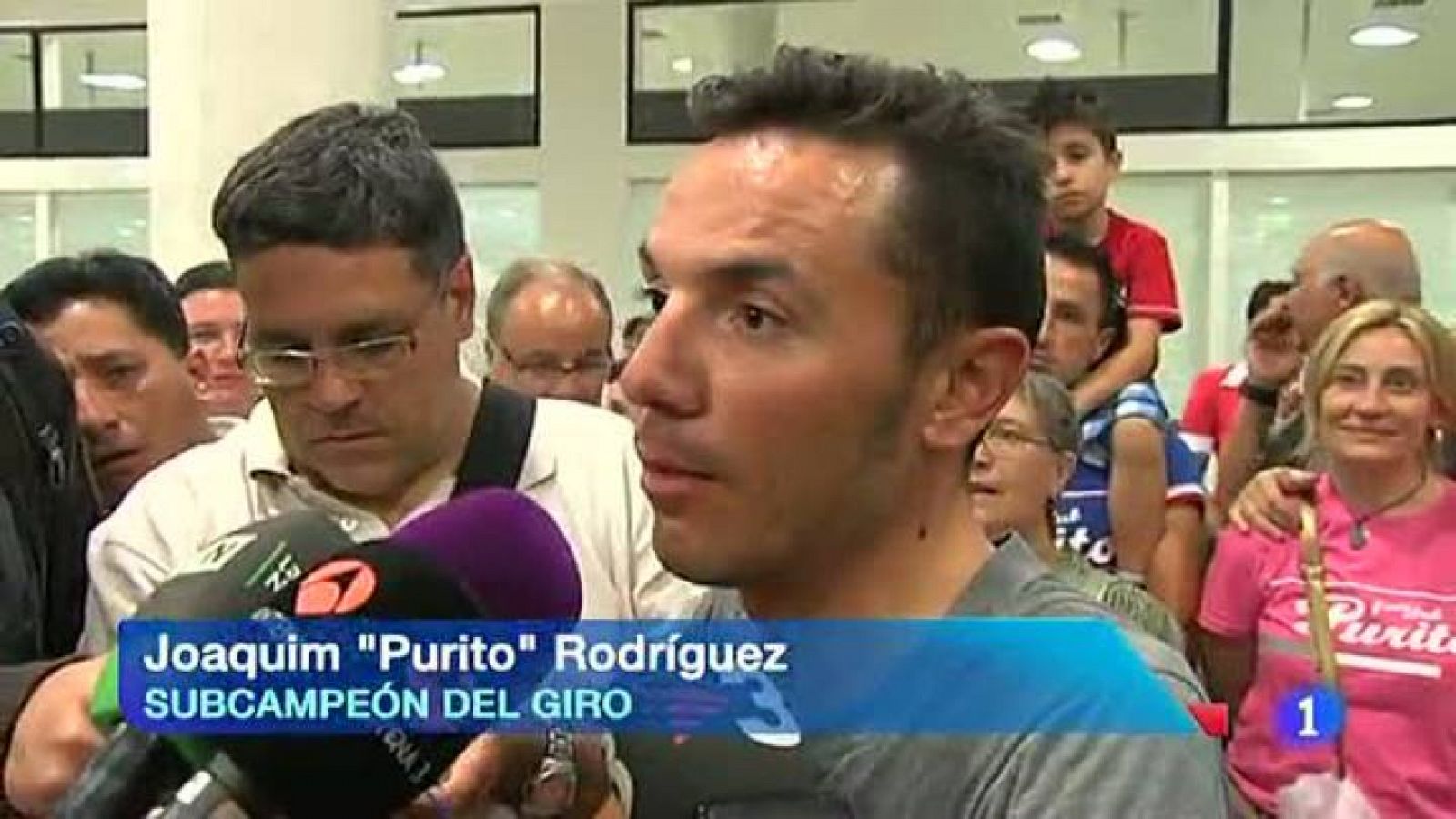 Telediario 1: Purito piensa ya en la Vuelta | RTVE Play