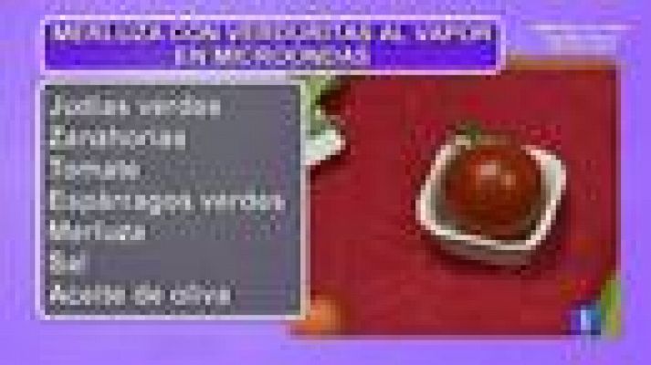 +Gente - Merluza con verduras al microondas